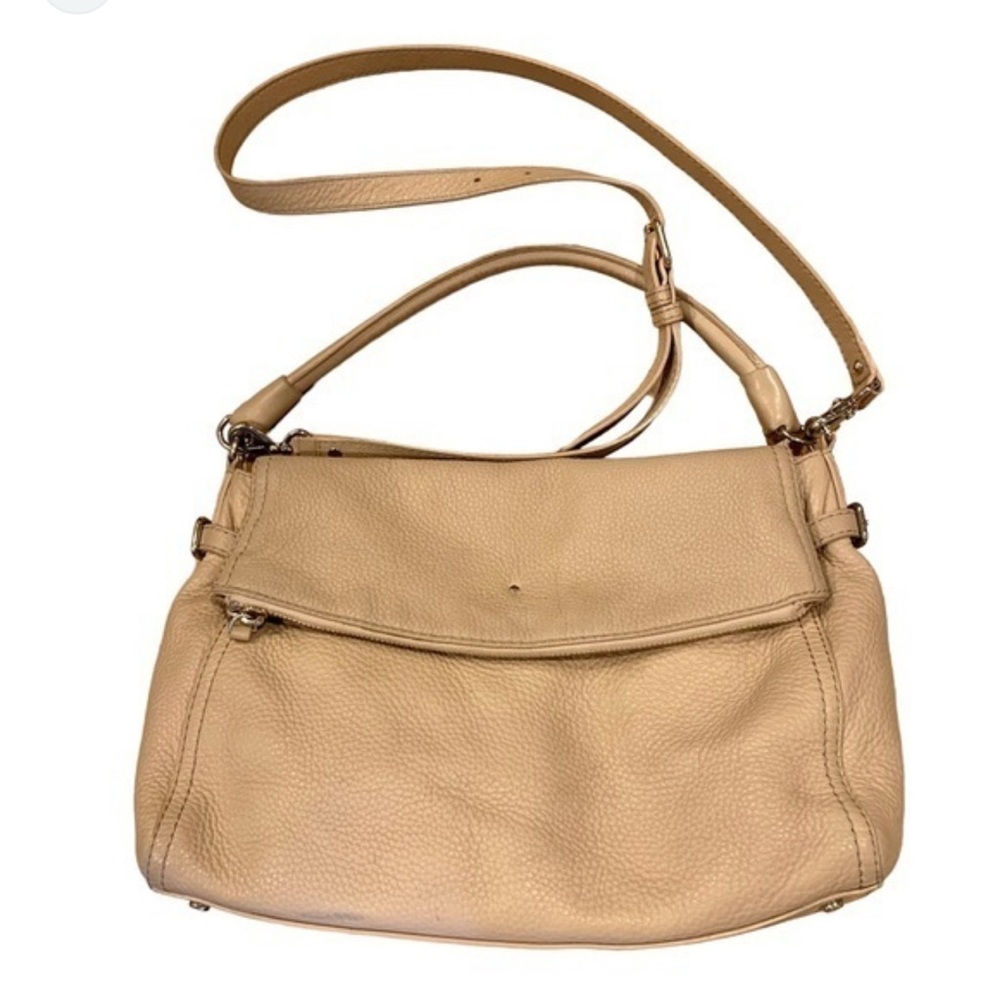 Kate Spade Tan Leather Shoulder Tote Bag